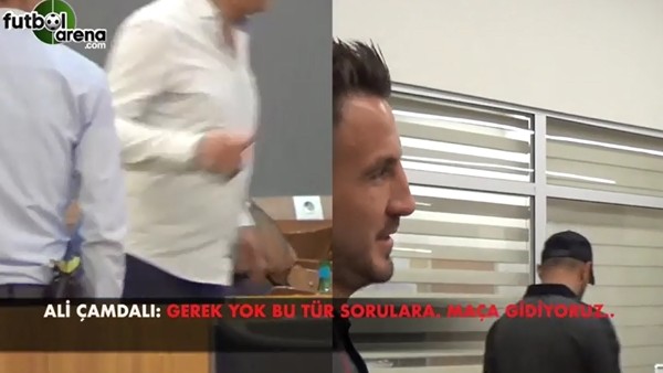 Aykut Kocaman sorusu, Konyaspor kaptanını kızdırdı