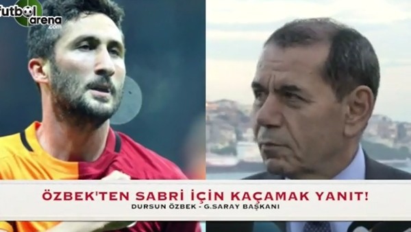 Dursun Özbek'ten Sabri Sarıoğlu için kaçamak yanıt!