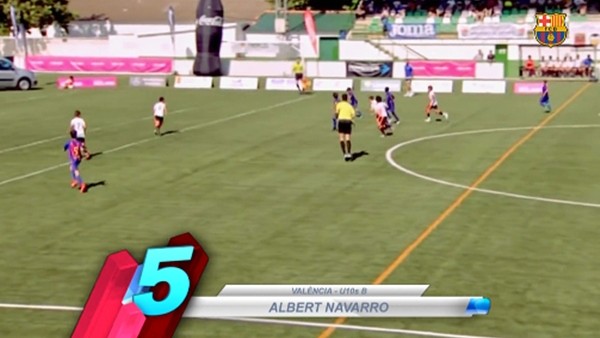 Barcelonalı gençlerden şık goller