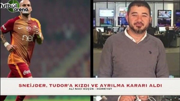 "Sneijder, Tudor'a kızdı ve ayrılma kararı aldı"