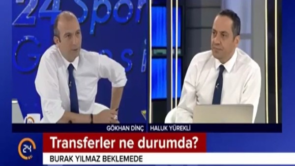 Gökhan Dinç: "Burak Yılmaz ile sözlü olarak anlaşıldI"