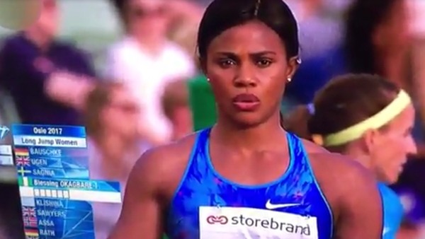 Nijeryalı atlet herkesi şoke etti