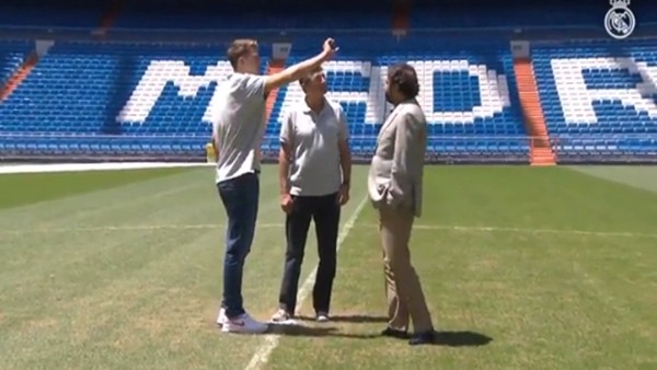 Borut Pohur'dan Ronaldo taklidi!