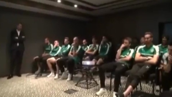 Bursasporlu futbolcuların ağladığı video sosyal medyayı salladı