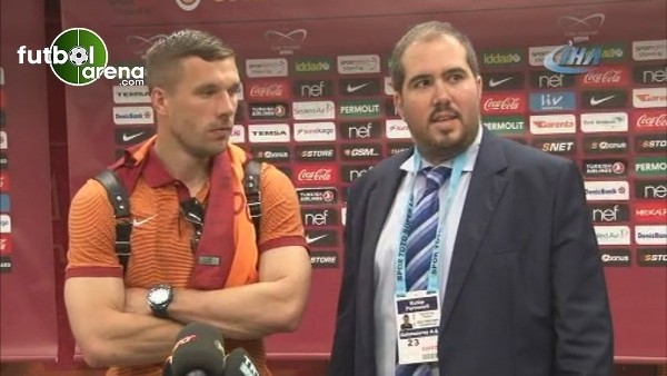 Podolski: ''Çok mutlu oldum''