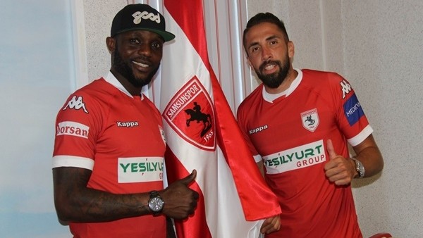 Chibuike ve Çağrı Samsunspor'a imza attı