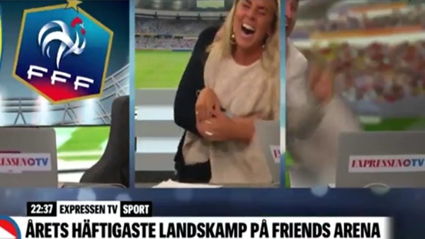 İsveç televizyonunda çılgın anlar