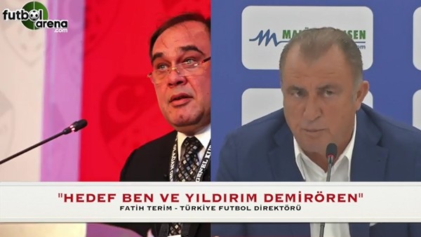 Fatih Terim: "Bu olayların hedefinde ben ve Demirören var"