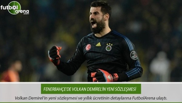 Fenerbahçe'de Volkan Demirel'in yeni sözleşmesi
