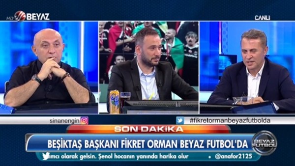 Fikret Orman: "Van Persie ile ilk biz ilgilenmiştik"