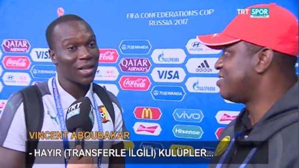 Aboubakar: "Kararı verecek olan ben değilim"