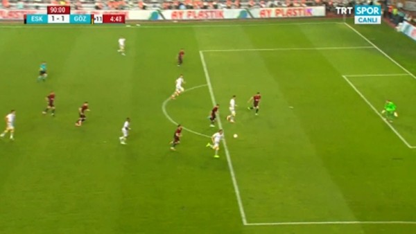 Jahovic'in Eskişehirspor'a attığı gol