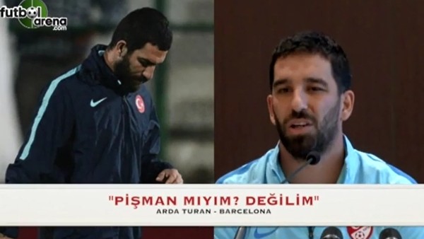 Arda Turan: "Pişman değilim, kendimi kuş gibi hissediyorum"