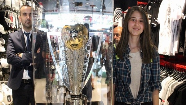 Beşiktaşın şampiyonluk kupası Tekirdağ'da