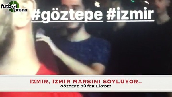 Göztepe, Süper Ligi İzmir Marşıyla kutluyor