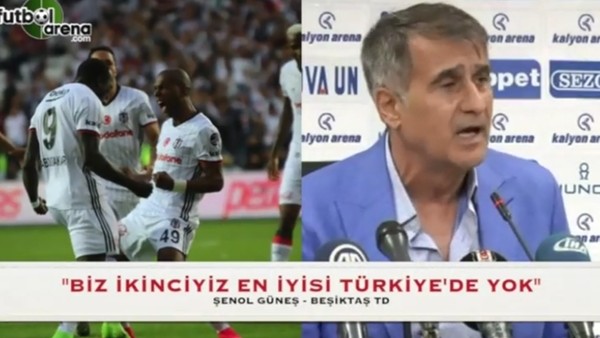 Şenol Güneş. "Biz ikinciyiz en iyisi Türkiye'de yok"