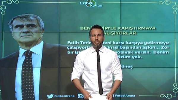 Şenol Güneş'ten "Fatih Terim" sitemi