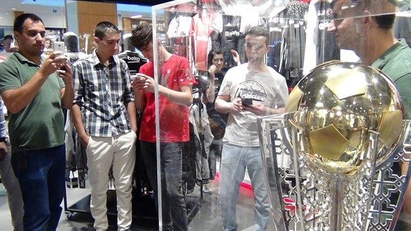 Beşiktaş'ın şampiyonluk kupası Çorlu'da!