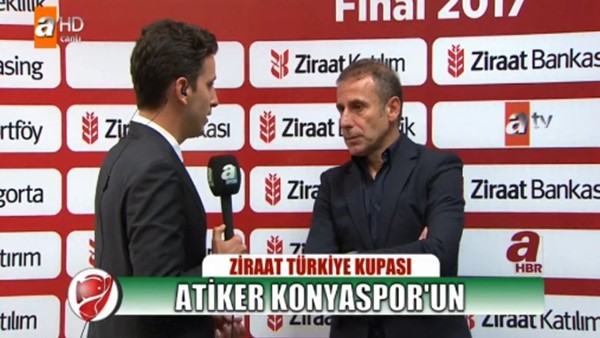 Abdullah Avcı: "Kupayı kazanmayı çok istiyorduk"