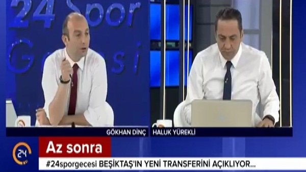 Gökhan Dinç: "Yusuf Erdoğan Beşiktaş'ta"