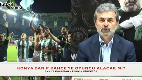 Aykut Kocaman, Konya'dan Fenerbahçe'ye oyuncu alacak mı?