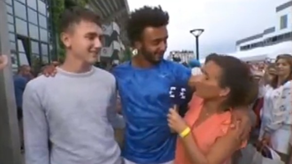 Muhabiri taciz eden tenisçi Hamouya ihraç!