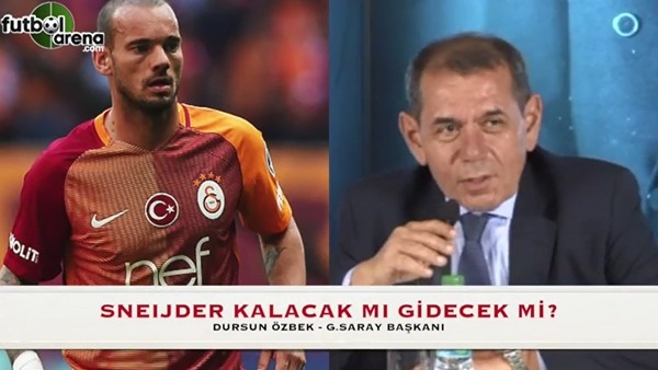 Dursun Özbek açıkladı! Sneijder'le kritik görüşme
