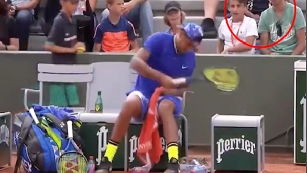 Fransa açık'ta Nick Kyrgios da modaya uydu