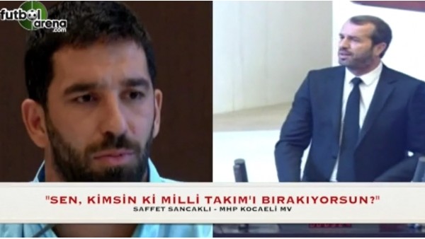 Saffet Sancaklı'dan Arda Turan'a: "Sen kimsin Milli takımı bırakıyorsun?"