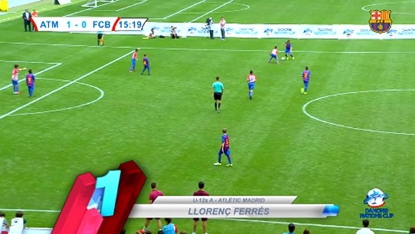 Barcelonalı gençlerden çılgın goller