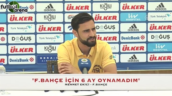 Mehmet  Ekici: "Fenerbahçe'de oynamak için 6 ay oynamamayı göze aldım"