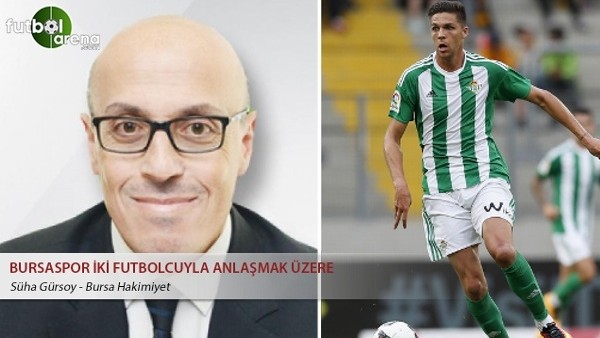 Bursaspor iki futbolcuyla anlaşmak üzere