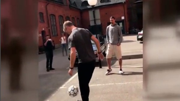 Zlatan'ı kendine hayran bıraktı!