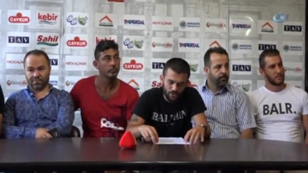 Taraftarlar Muharrem Usta için toplandı