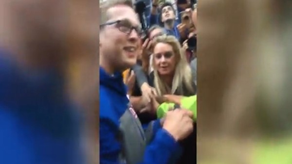 Chris Froome'li evlenme teklifi!