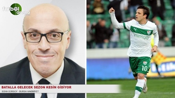 Batalla gelecek sezon gidiyor