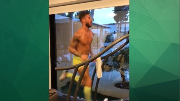Sergio Ramos sıkı çalışıyor!