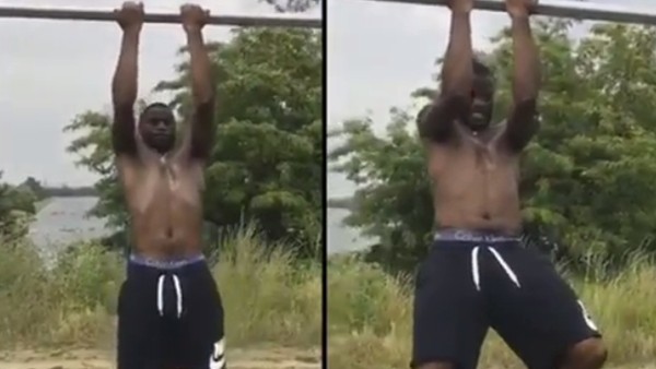 Sebastien Bassong antrenmanlarını tek başına yapıyor