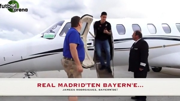 James Rodriguez transferi için özel video