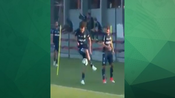 Rhodolfo'dan antrenmanda alkışlanacak hareket