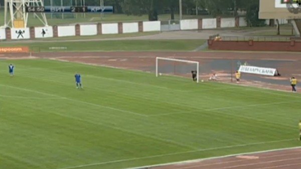 Meslektaşını kaleden kaleye avladı