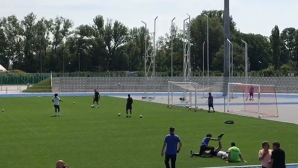 Bafetimbi Gomis'in şut çalışması