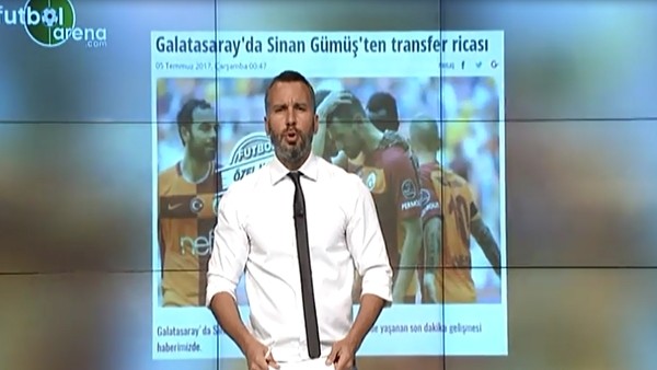 En çok okunan haber - Galatasaray'da Sinan Gümüş'ten transfer ricası