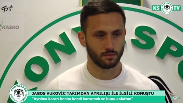 Vukovic, Konyaspor'dan ayrılışı ile ilgili konuştu