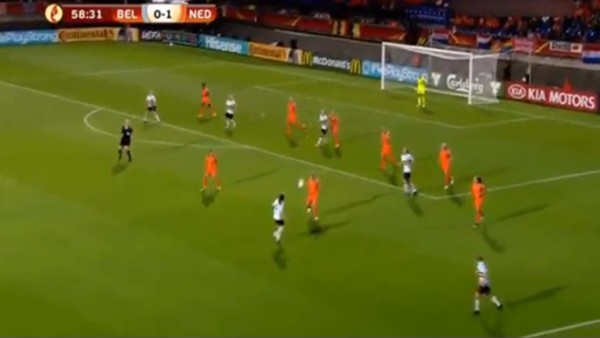 Tessa Wullaert yanlışlıkla gol attı