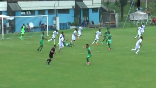 Alanyaspor hazırlık maçında mağlup