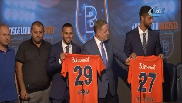 Başakşehir'de Kerim Frei ve Da Costa imzaladı
