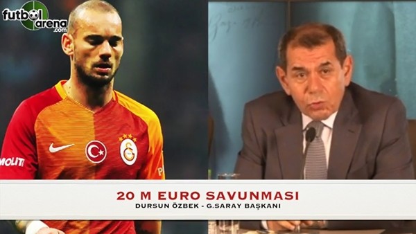 "Sneijder'e 20 Milyon Euro şartını gerekli olduğu için koyduk"