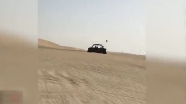 Pique safaride kaza yaptı!