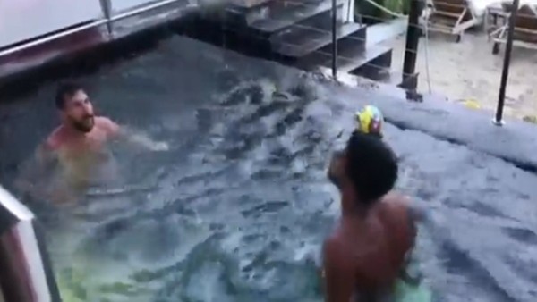 Messi ile Suarez tatilde de boş durmadı!